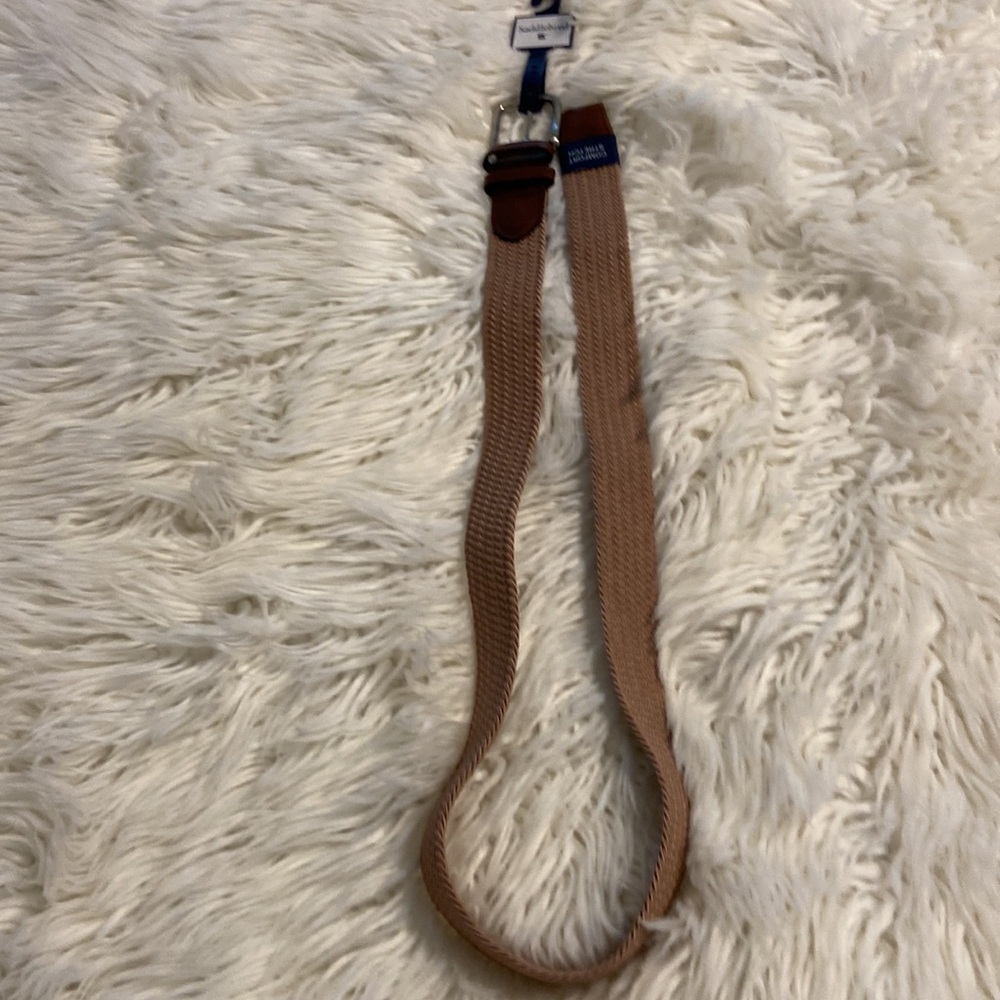 Saddlebred Tan / Brown Belt size 38/40 brand new comfort stretch - Picture 11 of 12
